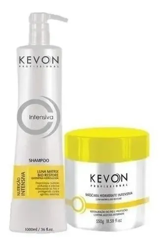 Intensive Professional Kevon Kit Shampoo 1l   Mask 550g - Kevon