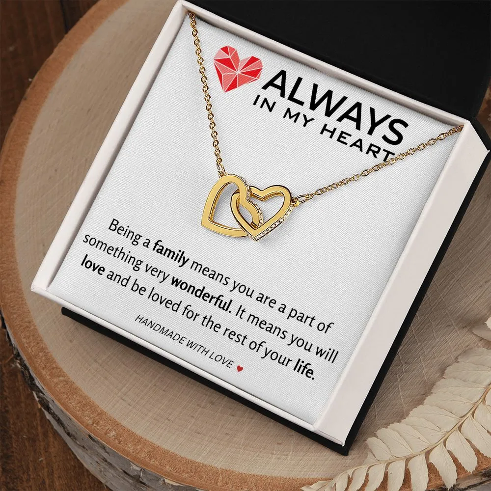 Interlocking Hearts Necklace