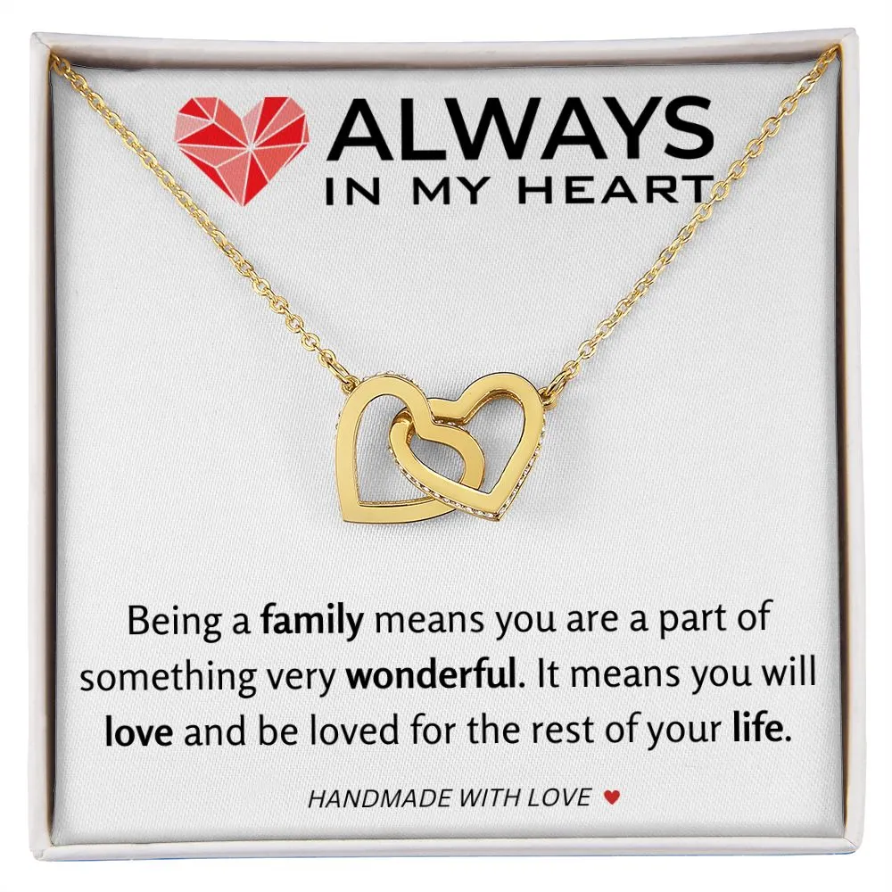 Interlocking Hearts Necklace