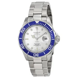 Invicta Men's 14123 Pro Diver Stainless Steel & Silver Dial Watch