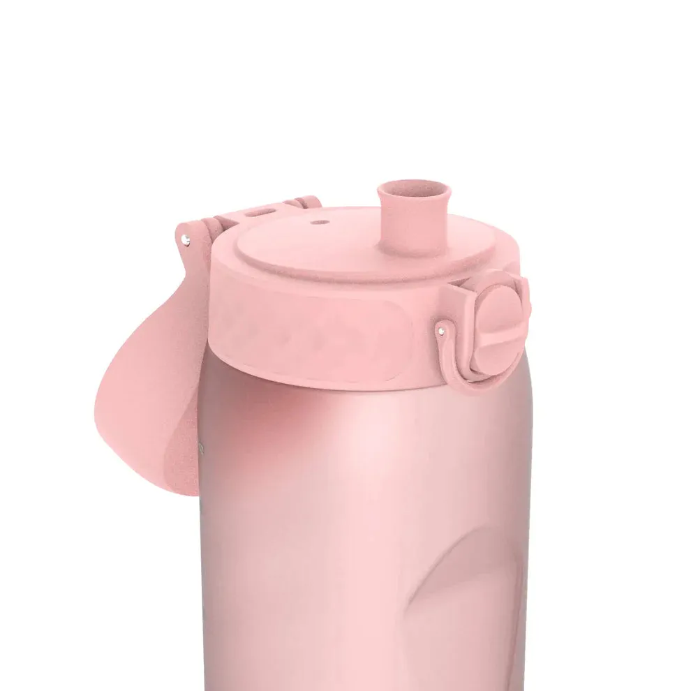 ION8 Leak Proof Water Bottle, Rose Quartz, 750ML BPA Free