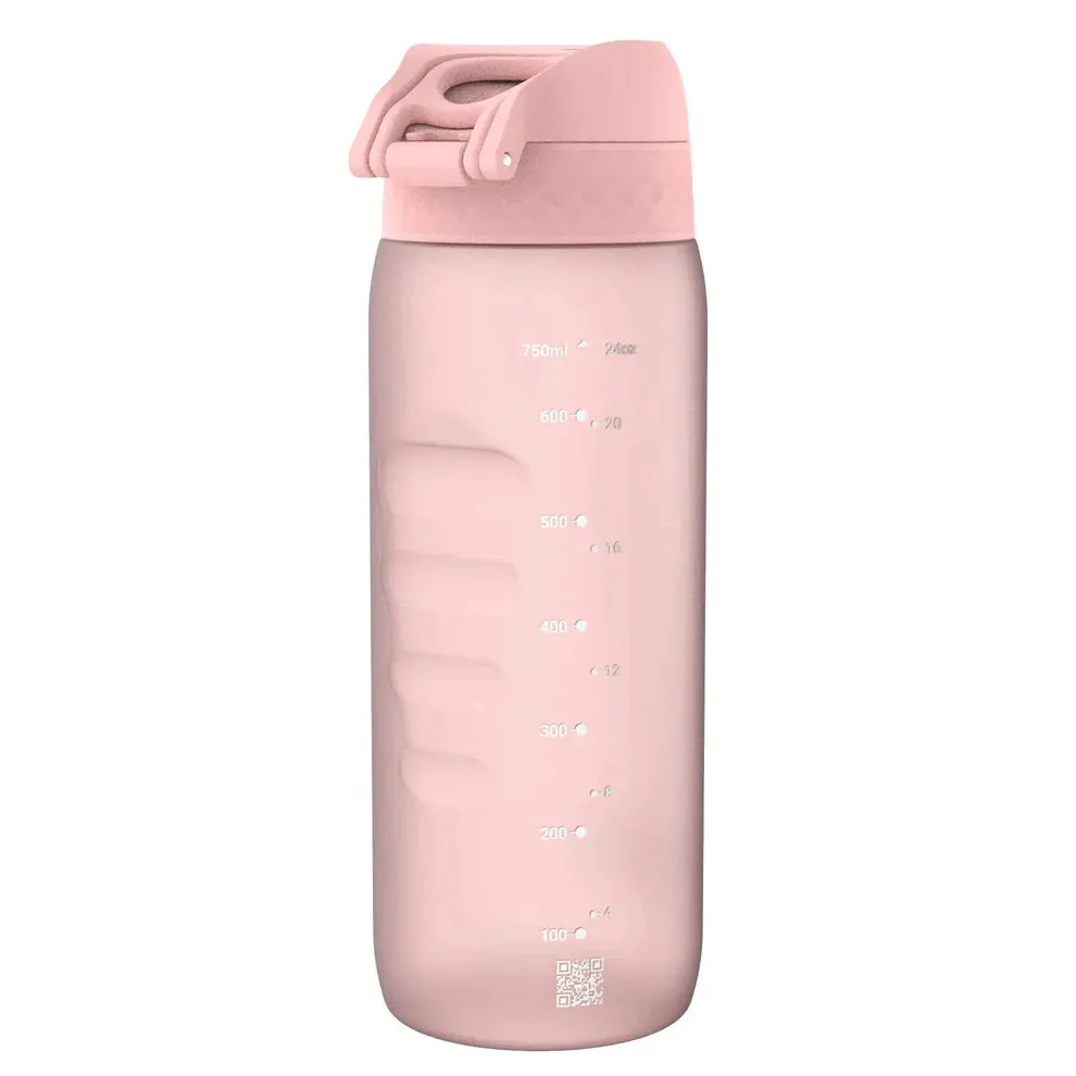ION8 Leak Proof Water Bottle, Rose Quartz, 750ML BPA Free
