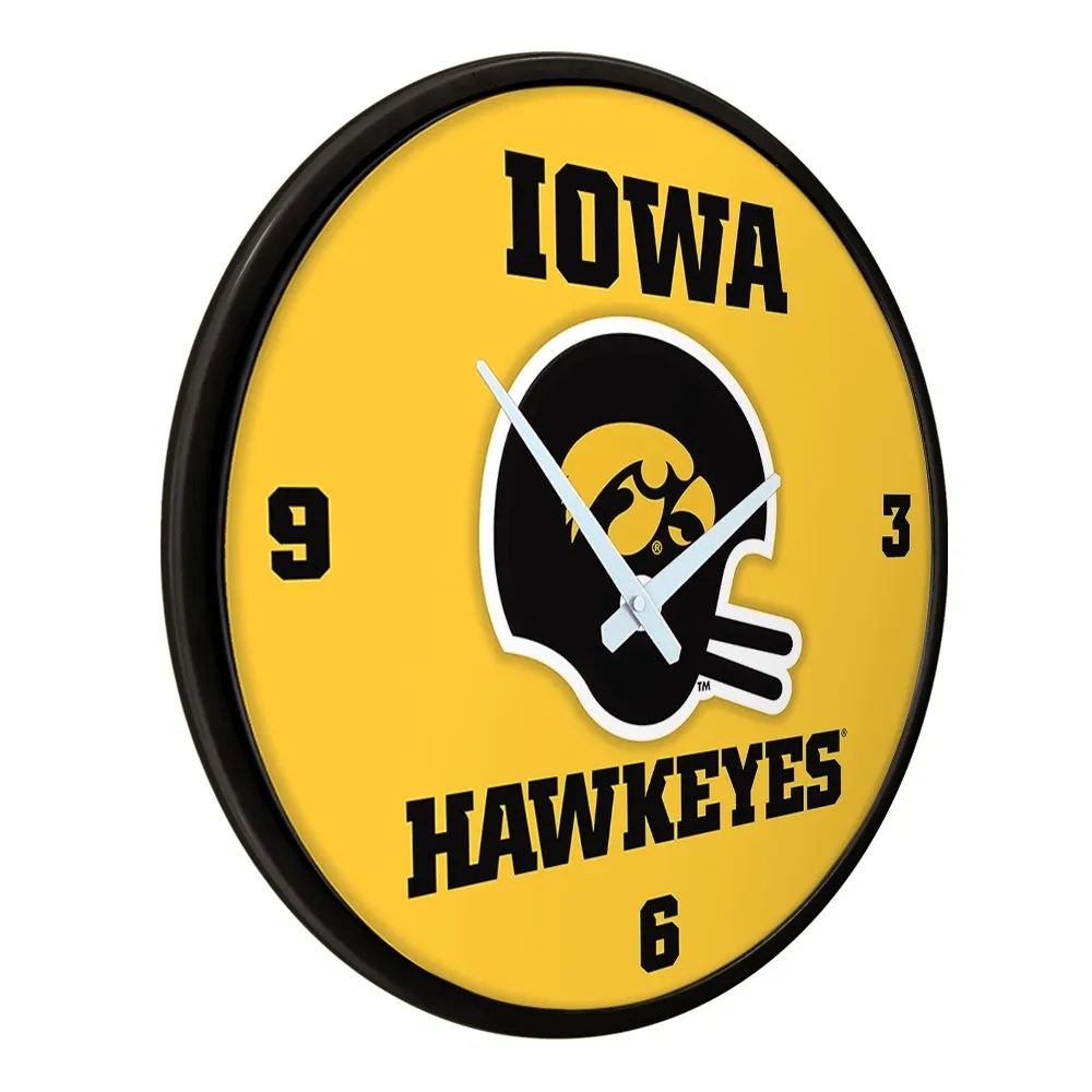 Iowa Hawkeyes: Vintage - Modern Disc Wall Clock