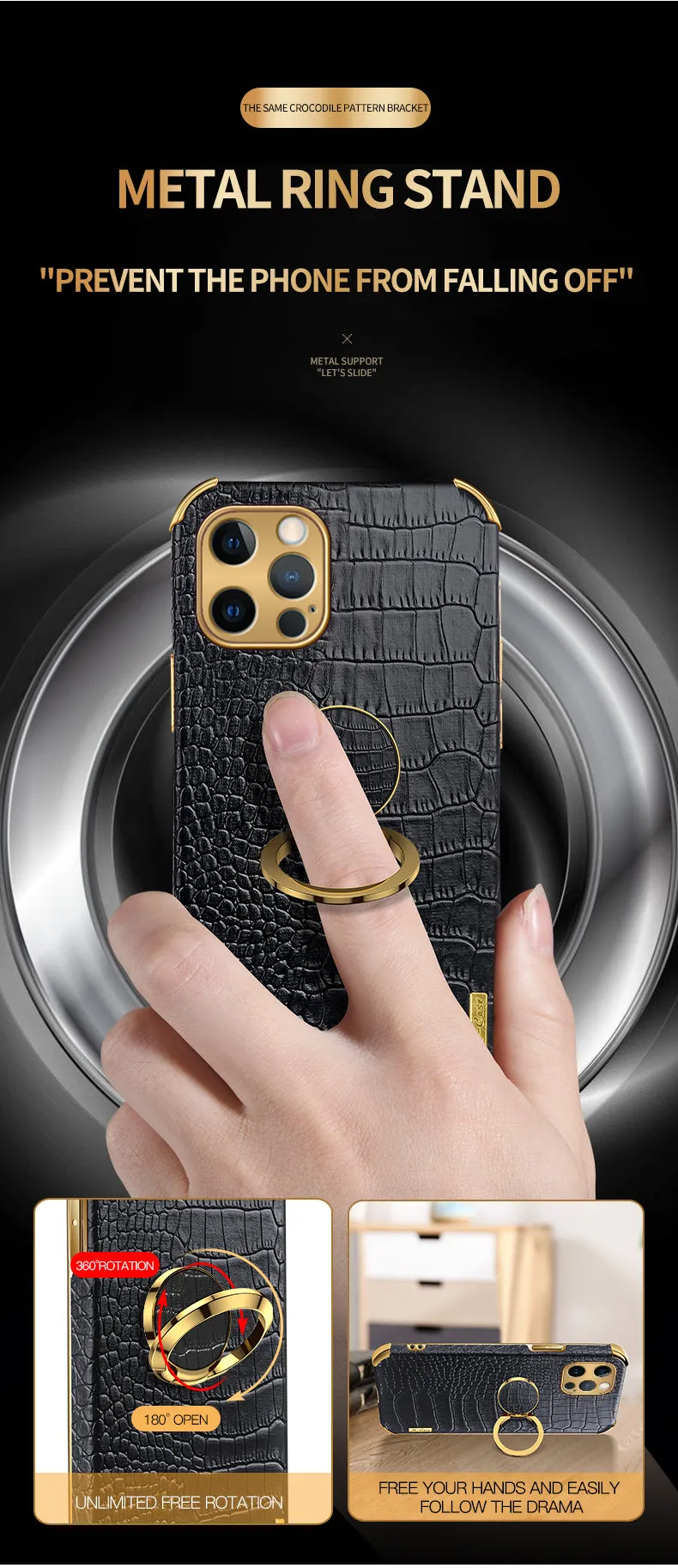 iPhone Cover Crocodile 