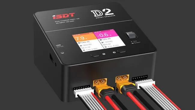 ISDT D2 MK II AC Power 200W Dual Charger