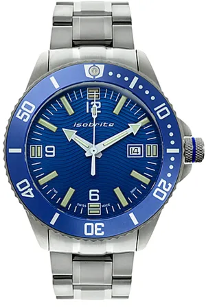 IsoBright ISO1202 - Diver's Sport Watch Perfection! T100 Tritium, Steel, Sapphire, 300 Meter WR