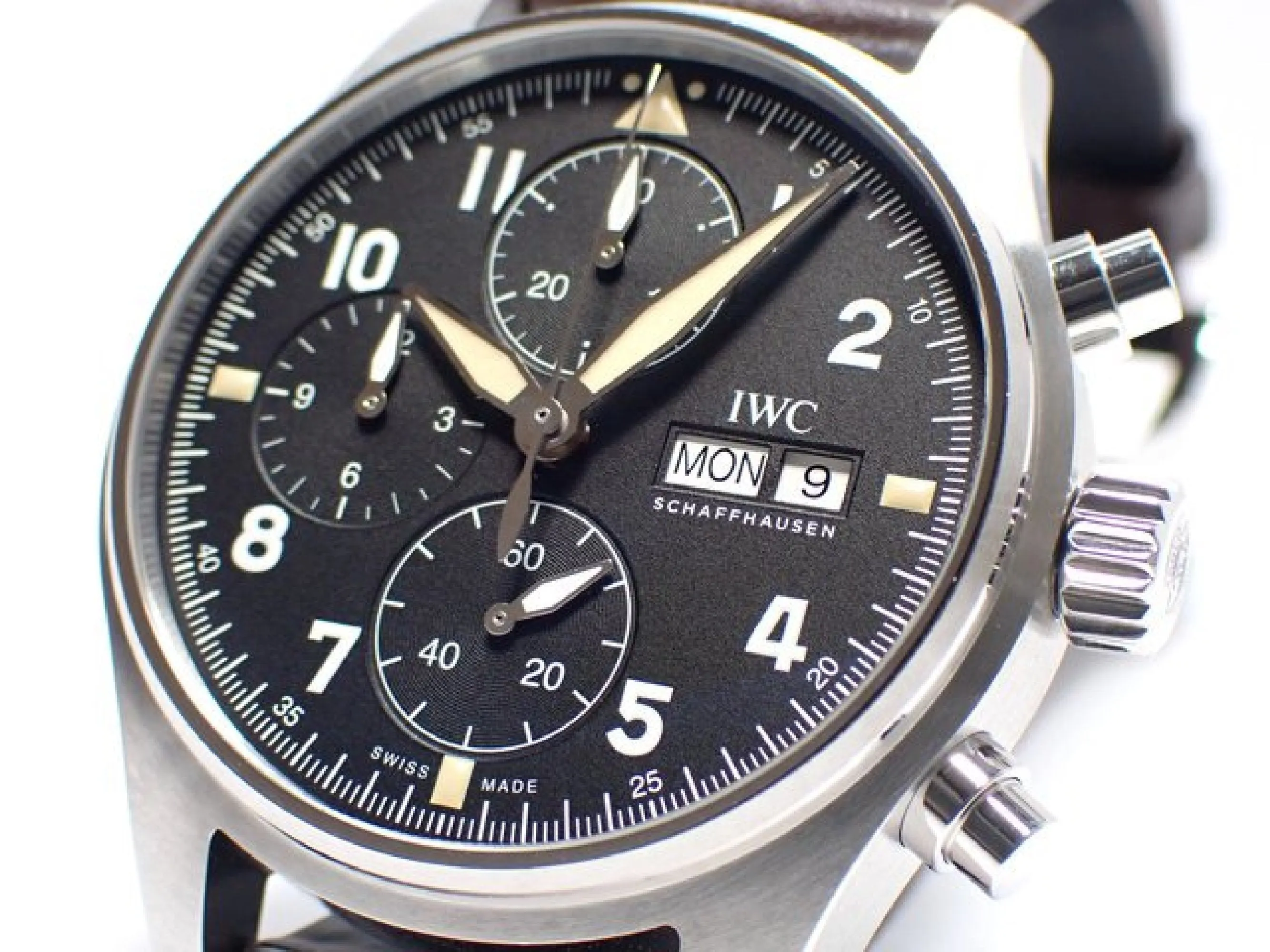 IWC Pilot's watch Chrono Spitfire IW387901 '19 Mens 184053602