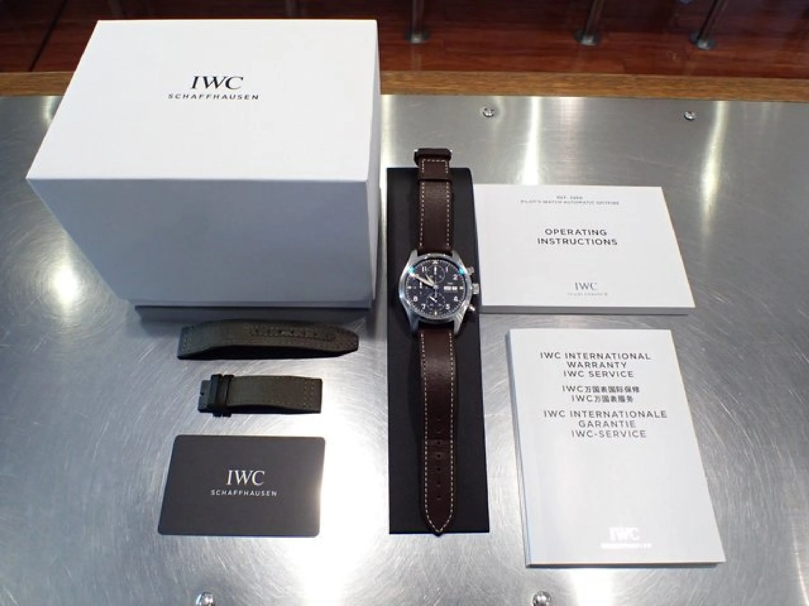 IWC Pilot's watch Chrono Spitfire IW387901 '19 Mens 184053602