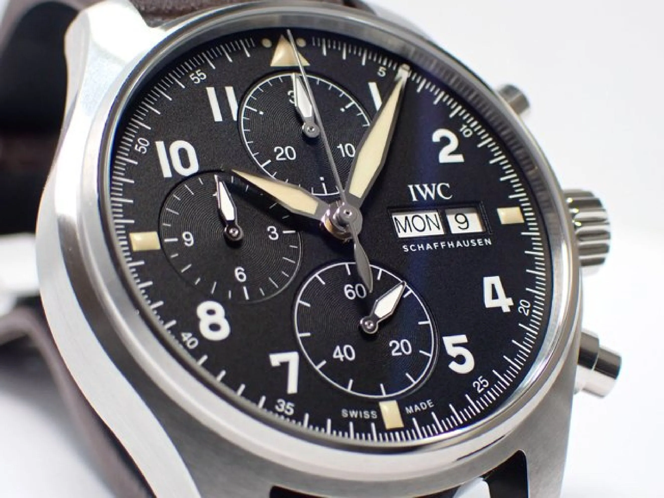 IWC Pilot's watch Chrono Spitfire IW387901 '19 Mens 184053602