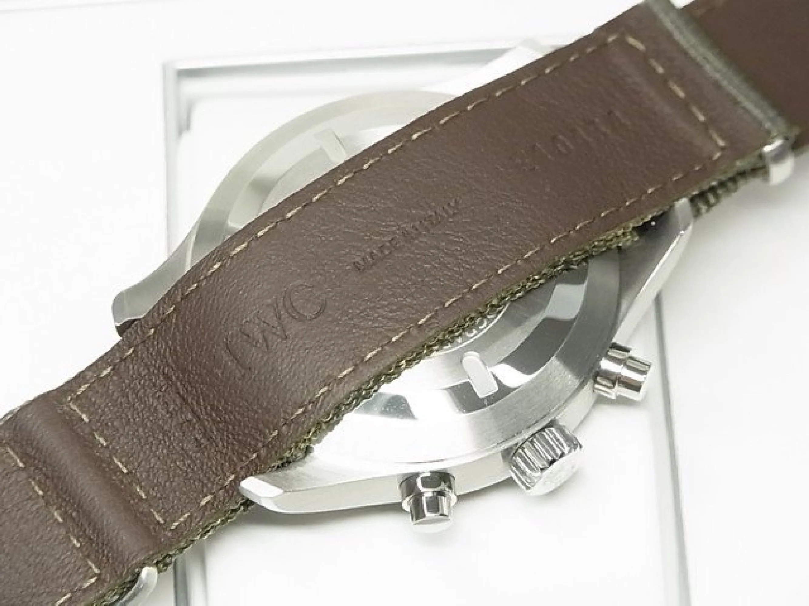 IWC Pilot's watch Chronograph IW377724 Genuine goods Mens 167655086