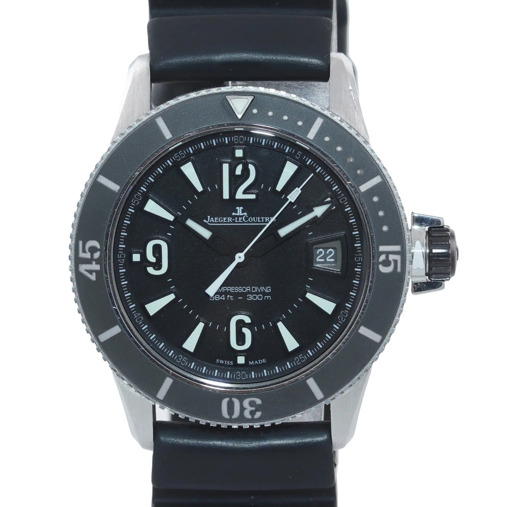 Jaeger-LeCoultre JLC Master Compressor Navy SEALs 42mm Steel 162.8.37 Dive Watch