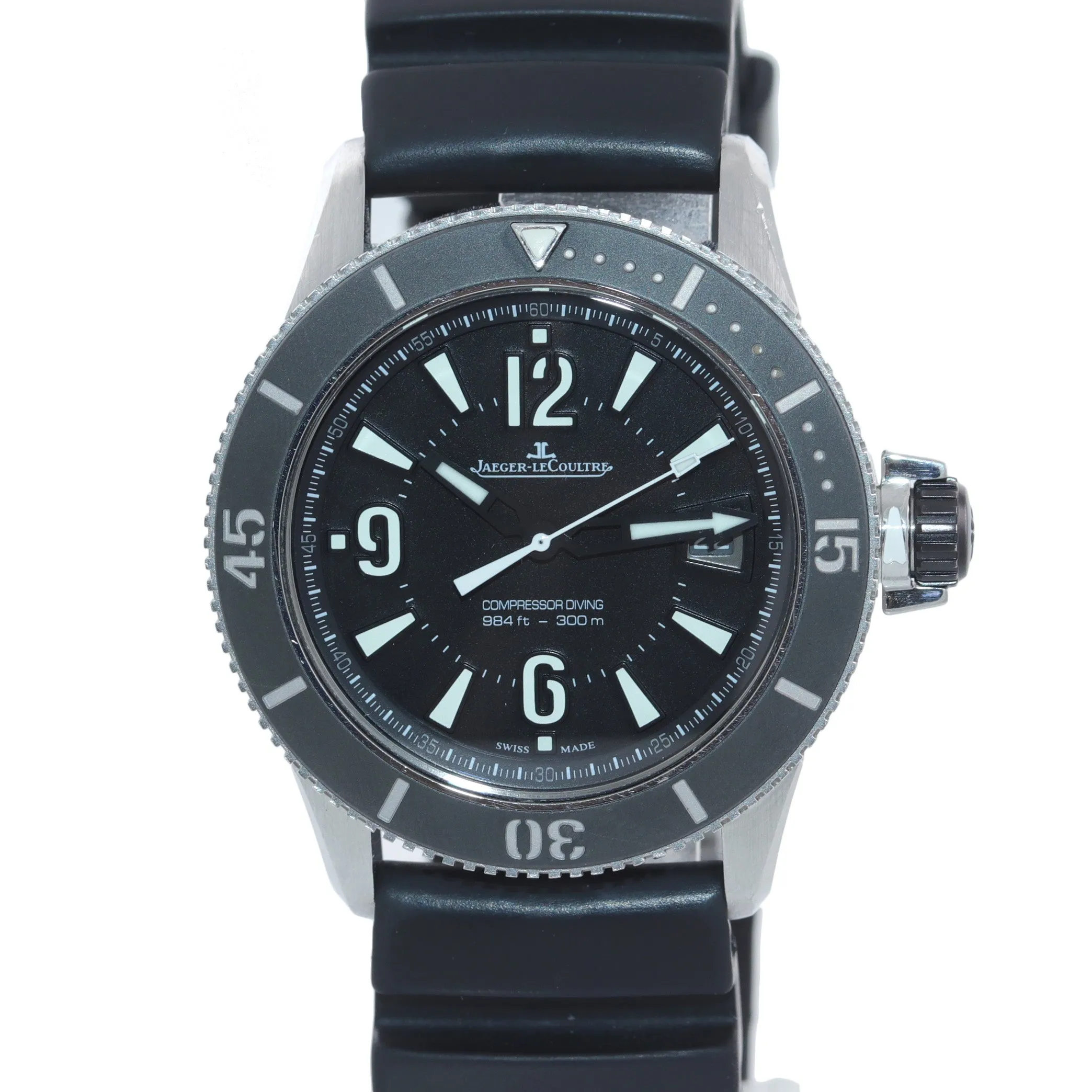 Jaeger-LeCoultre JLC Master Compressor Navy SEALs 42mm Steel 162.8.37 Dive Watch