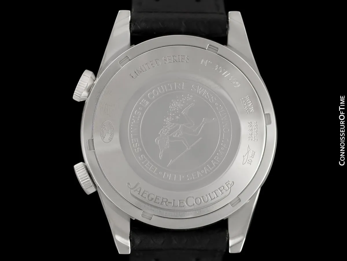 Jaeger-Lecoultre Memovox Reveil "Tribute to Deep Sea" Mens Stainless Steel Watch, Q2028440 - New