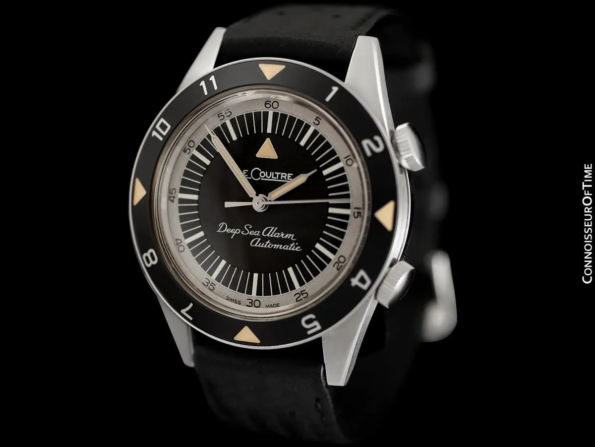 Jaeger-Lecoultre Memovox Reveil "Tribute to Deep Sea" Mens Stainless Steel Watch, Q2028440 - New