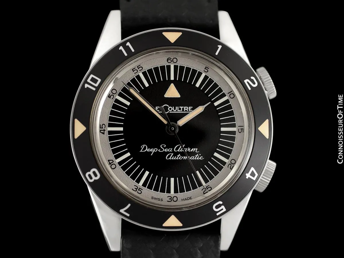 Jaeger-Lecoultre Memovox Reveil "Tribute to Deep Sea" Mens Stainless Steel Watch, Q2028440 - New