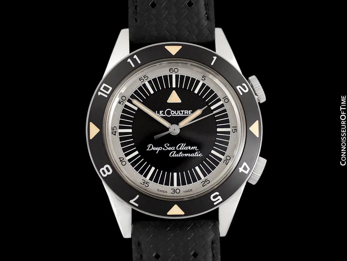Jaeger-Lecoultre Memovox Reveil "Tribute to Deep Sea" Mens Stainless Steel Watch, Q2028440 - New