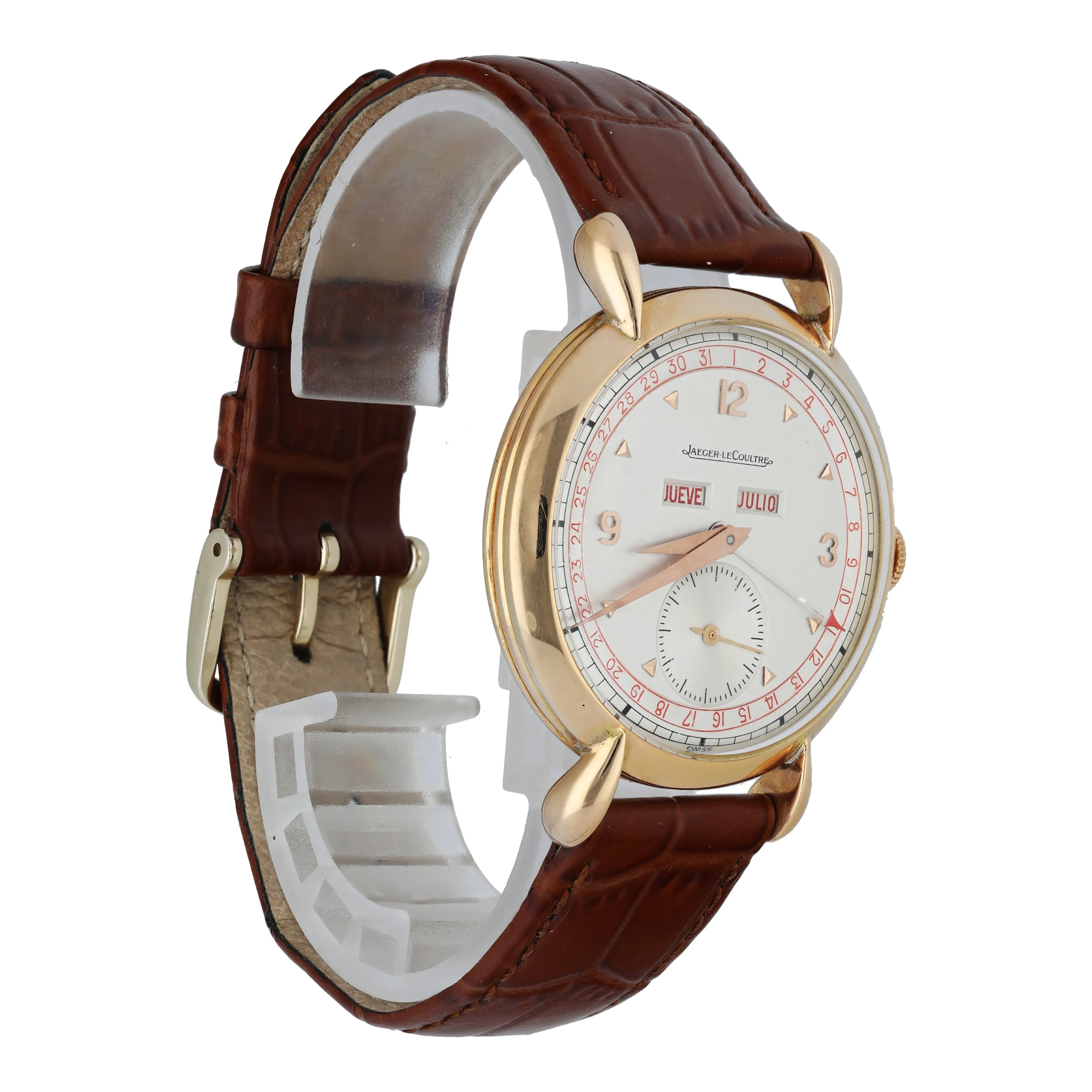 Jaeger LeCoultre Triple Date Calendar Men's Watch