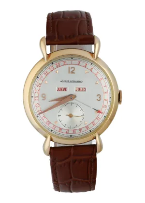 Jaeger LeCoultre Triple Date Calendar Men's Watch