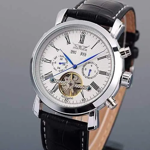 JARAGAR A540 Full Calendar Automatic Mechanical Watch