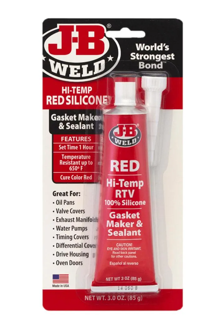 JB Weld Hi Temp Rtv Sealant & Adhesive