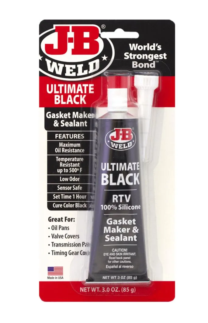 JB Weld Ultimate Black Rtv Gasket Maker & Sealant