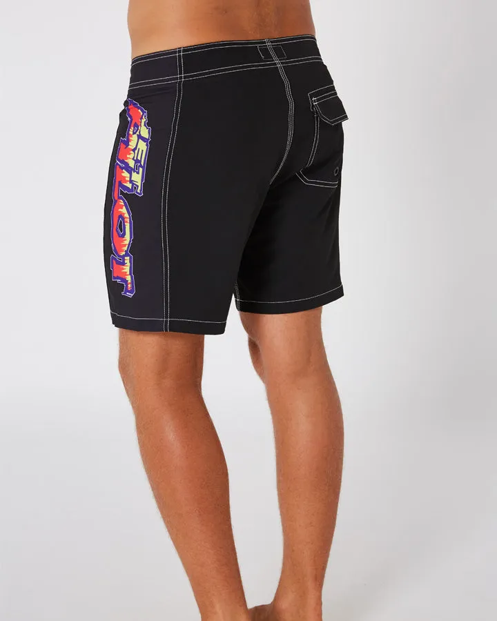 Jetpilot Colour Vision Mens Boardshort - Black