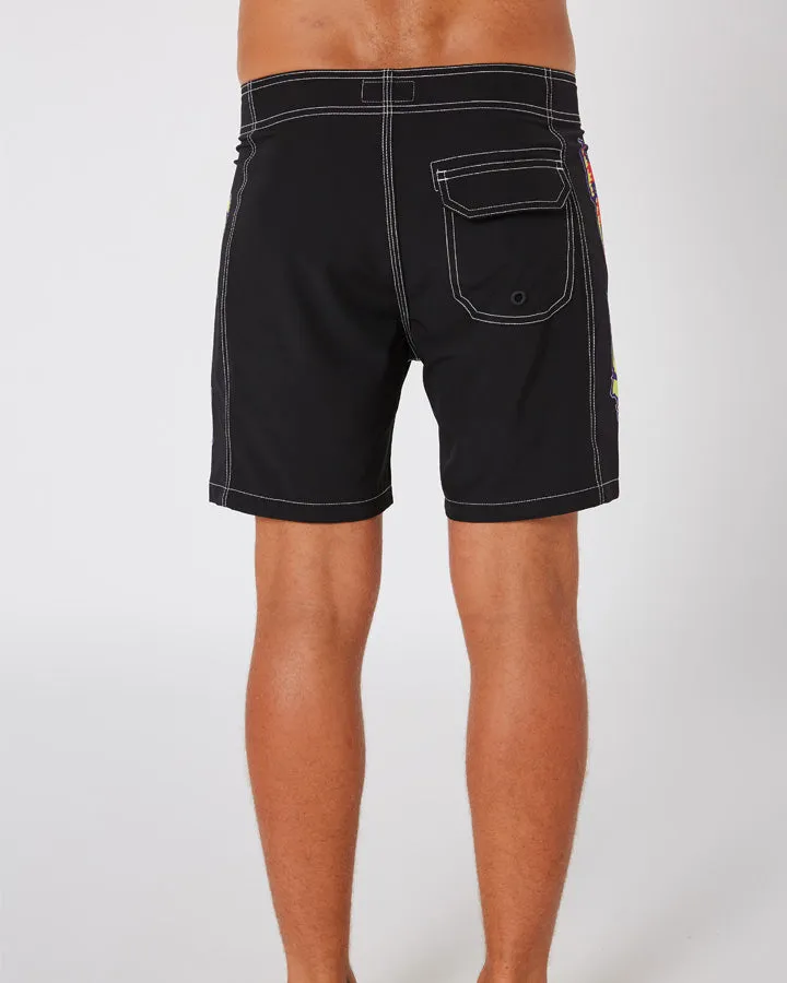 Jetpilot Colour Vision Mens Boardshort - Black