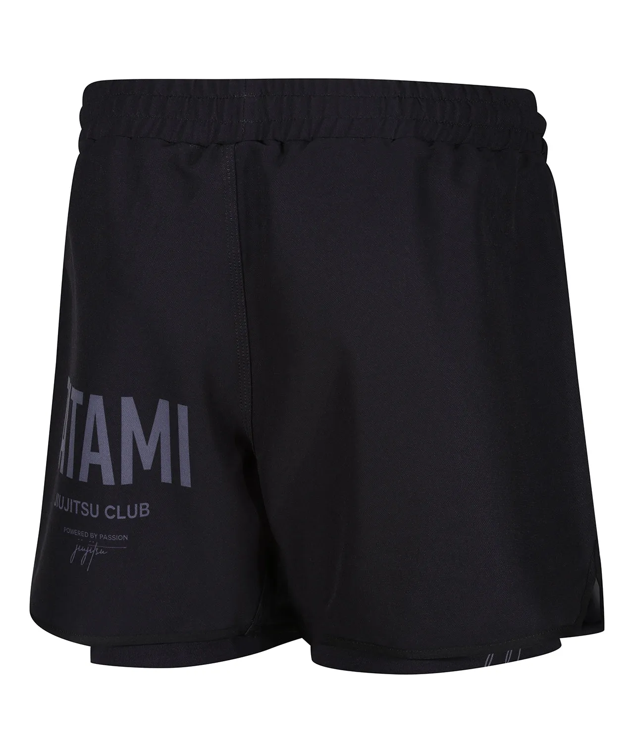 JJ Club Hybrid High Cut Shorts - Black
