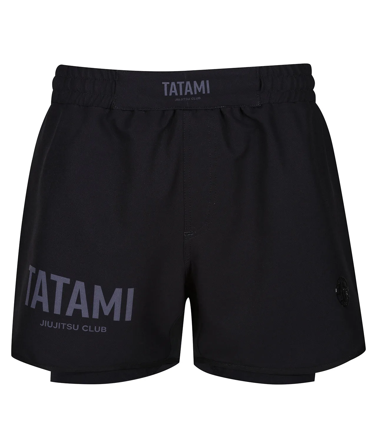 JJ Club Hybrid High Cut Shorts - Black