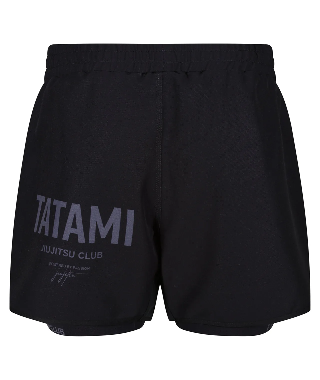 JJ Club Hybrid High Cut Shorts - Black
