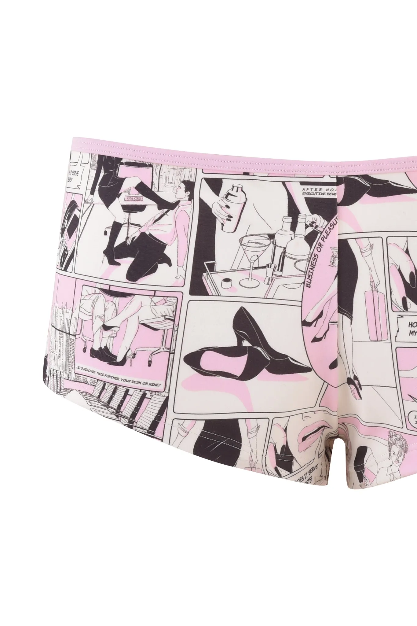 JOANNE SHORT - PINK : DIGITAL: COMIC PRINT