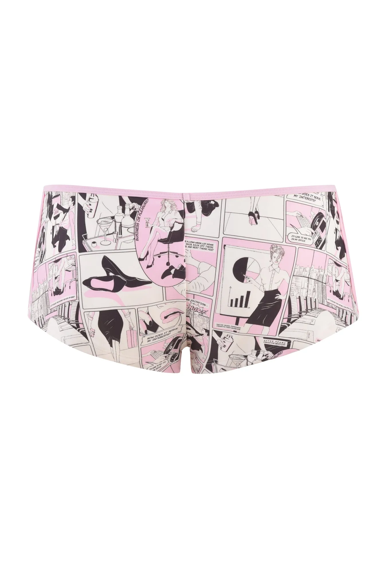 JOANNE SHORT - PINK : DIGITAL: COMIC PRINT