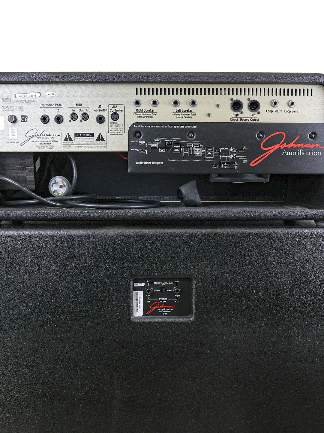 Johnson Millennium Stereo 250 Modeling Amplifier – 1998
