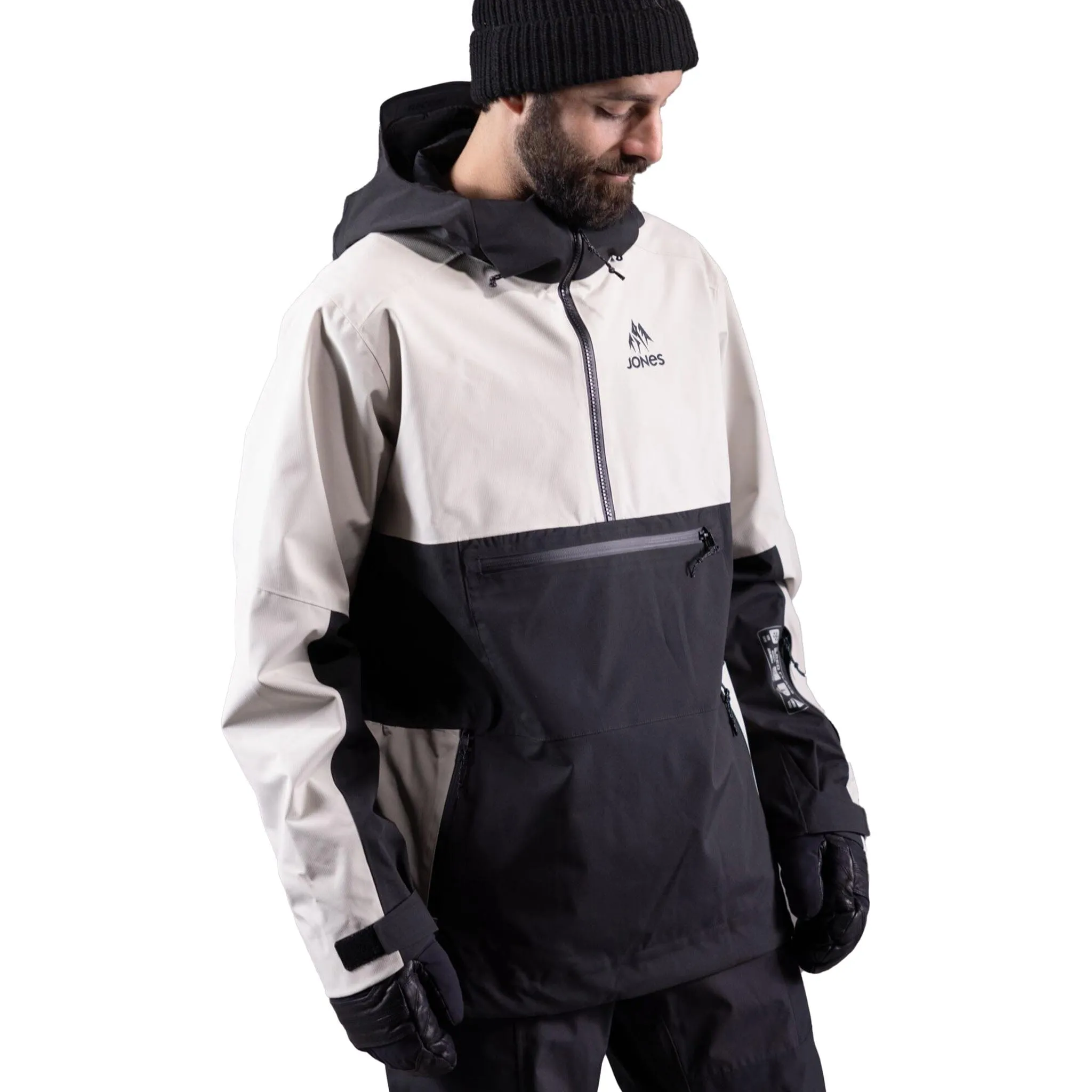 Jones MTN Surf Recycled Anorak Smoke Gray 2025