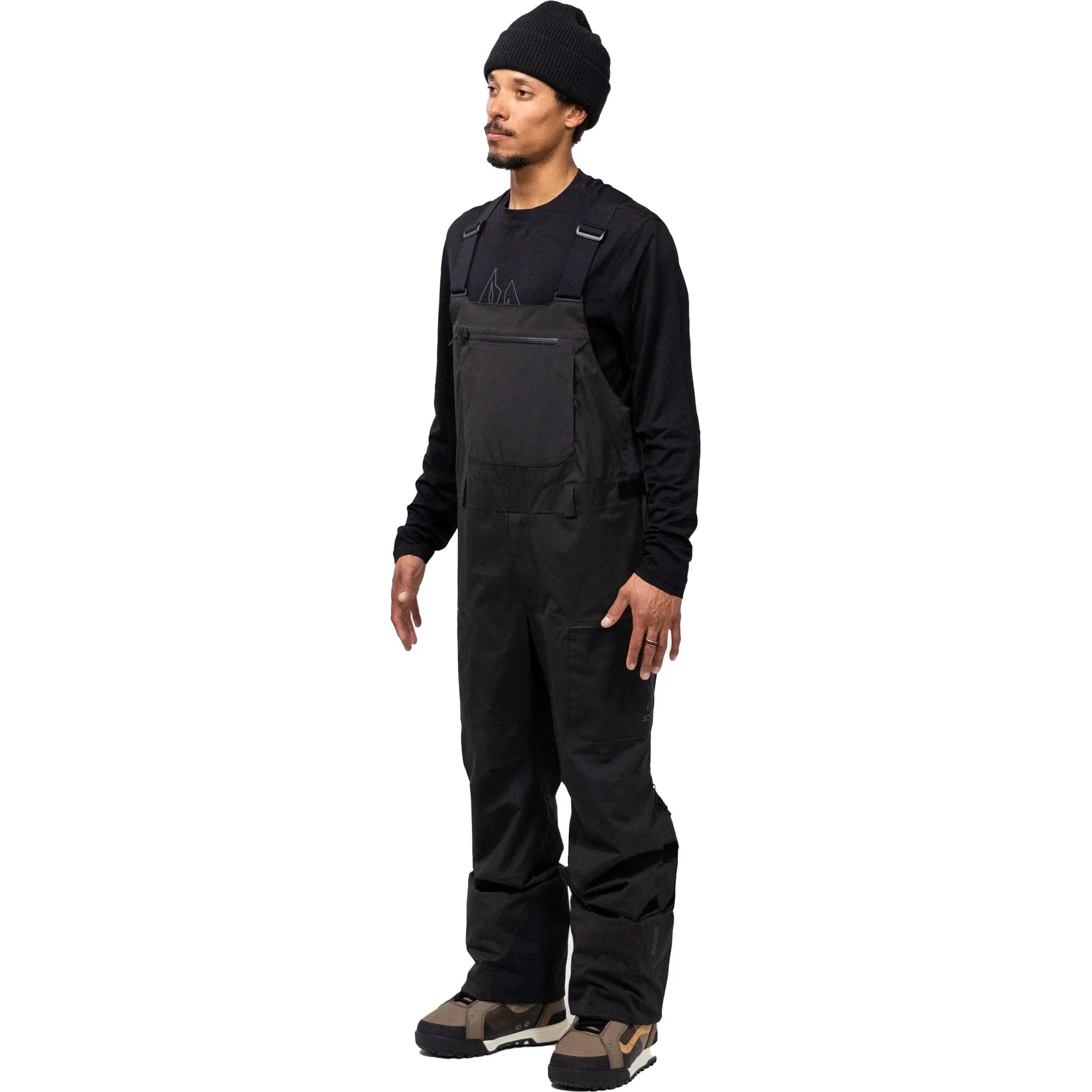 Jones MTN Surf Recycled Bib Stealth Black 2025