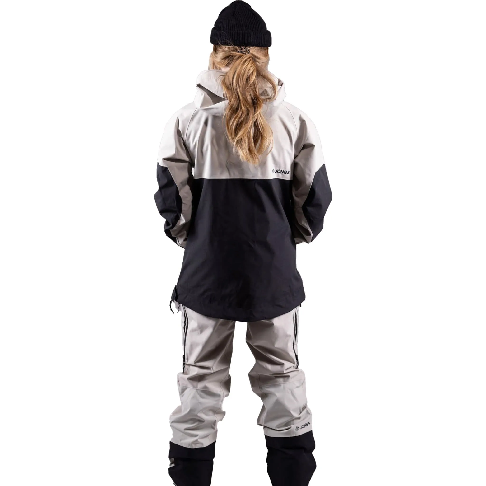 Jones Womens MTN Surf Recycled Anorak Smoke Gray 2025