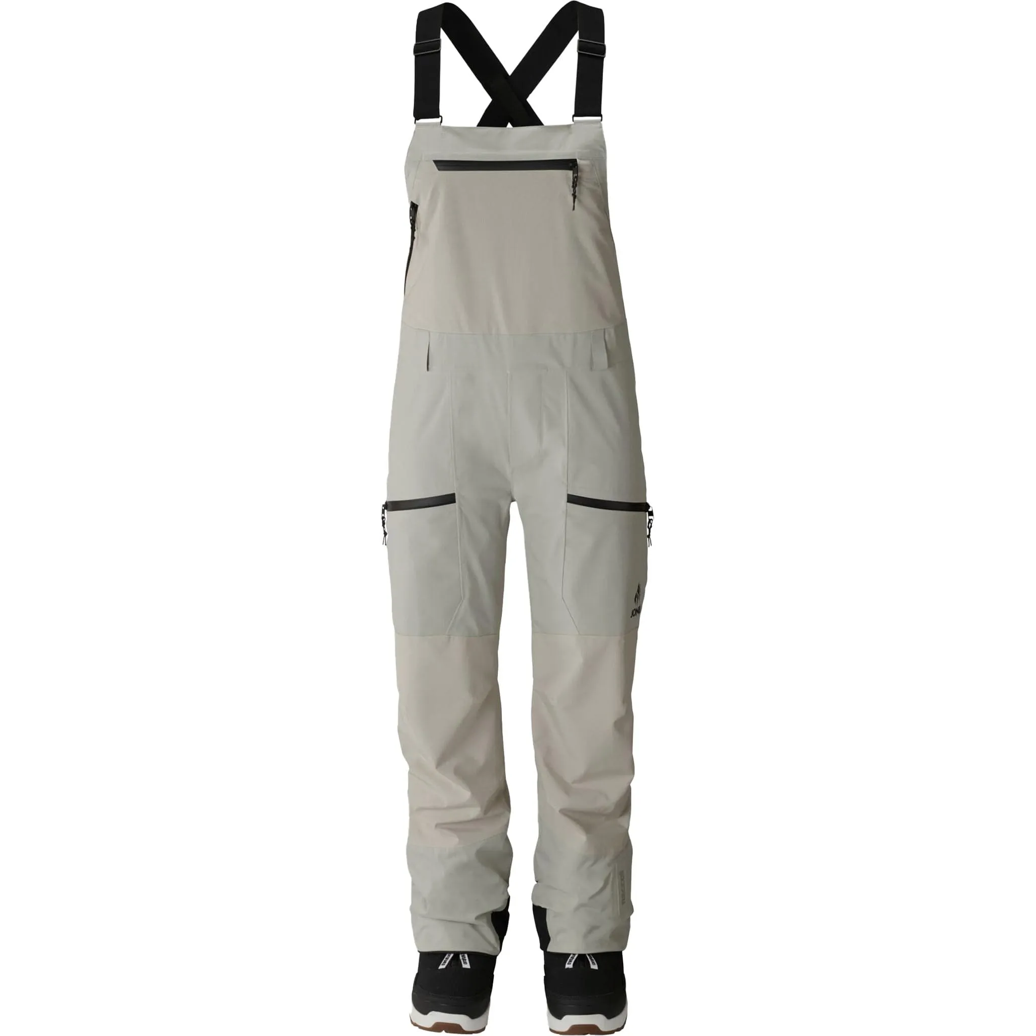 Jones Womens MTN Surf Recycled Bib Smoke Gray 2025