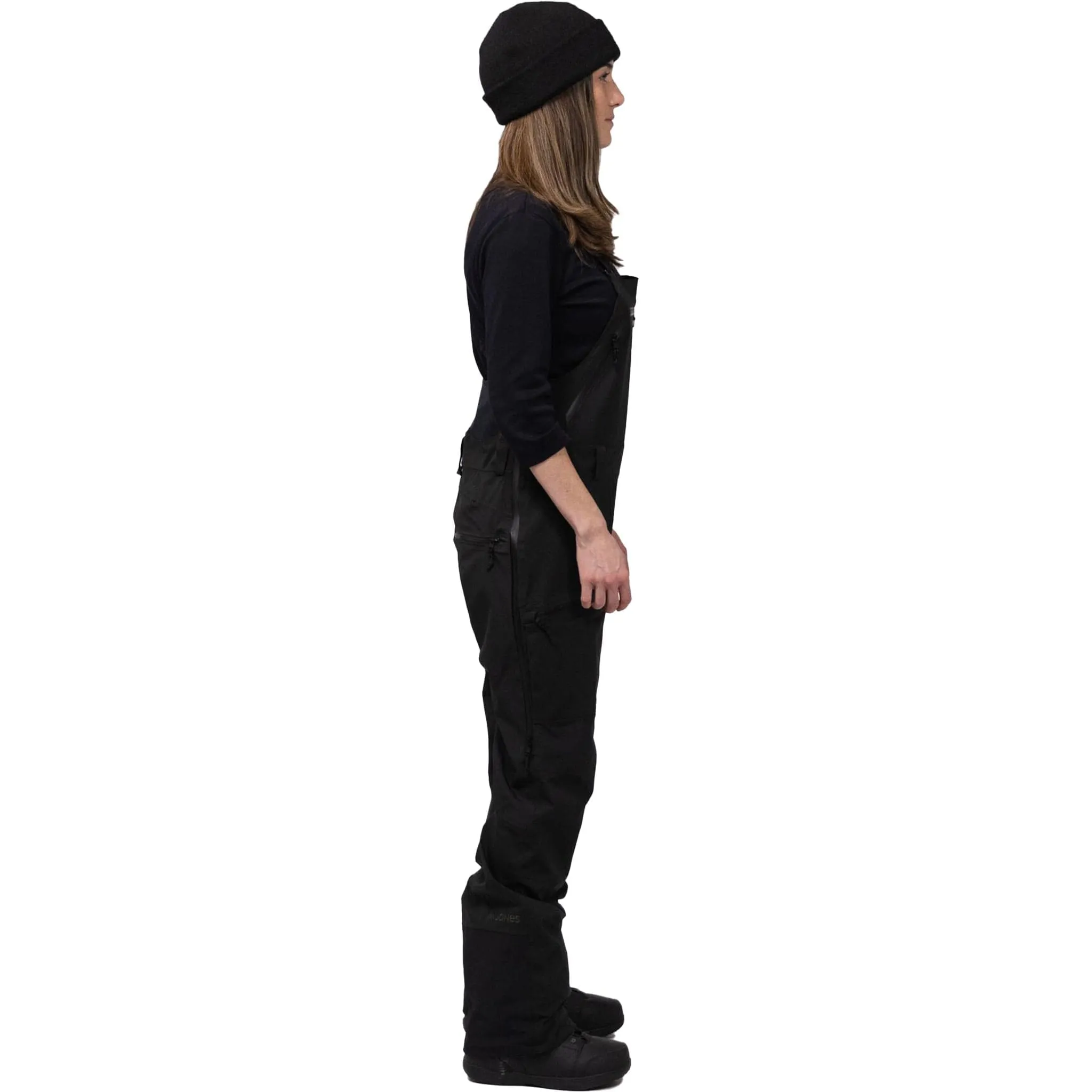 Jones Womens MTN Surf Recycled Bib Stealth Black 2025