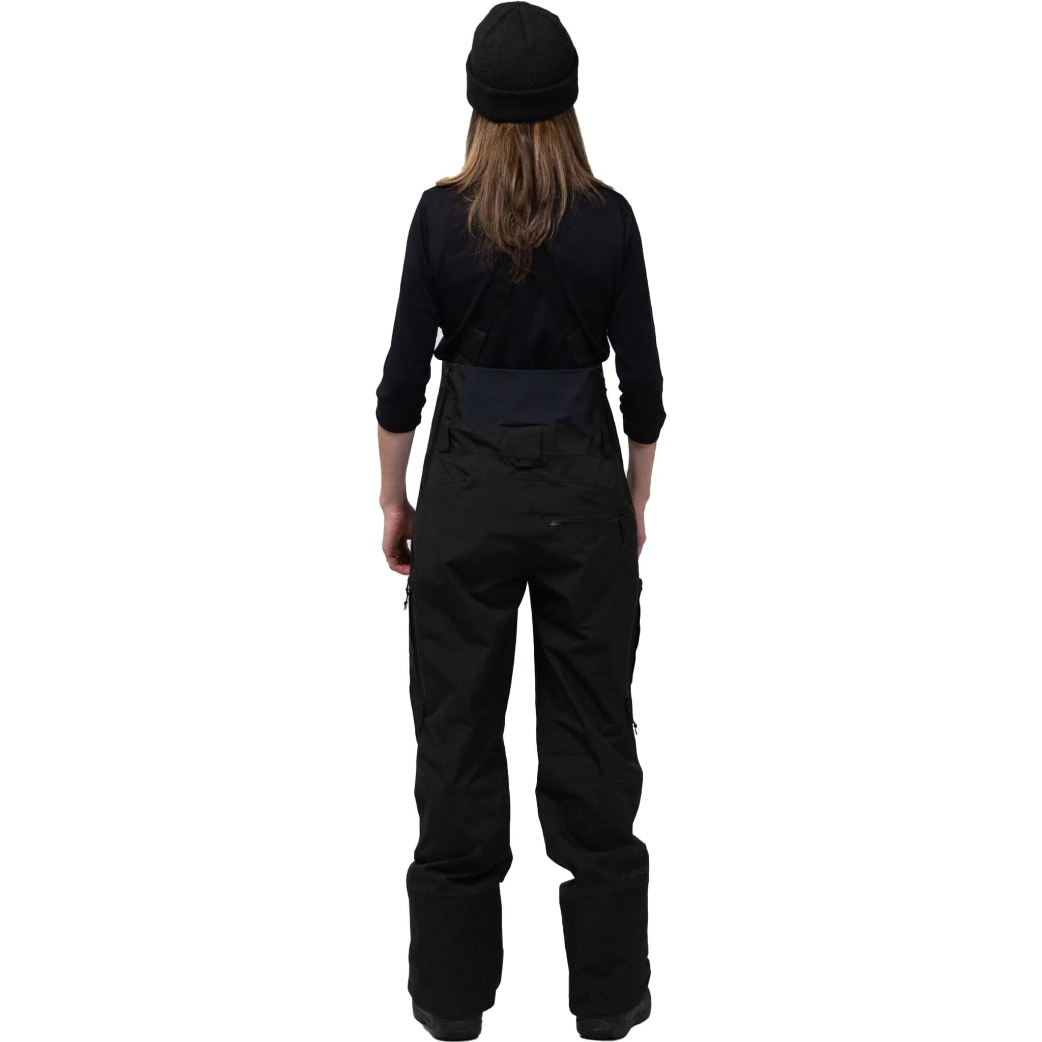 Jones Womens MTN Surf Recycled Bib Stealth Black 2025