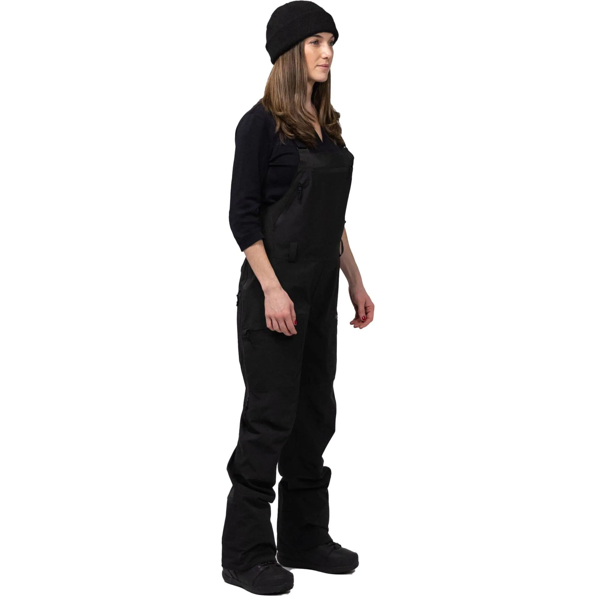 Jones Womens MTN Surf Recycled Bib Stealth Black 2025