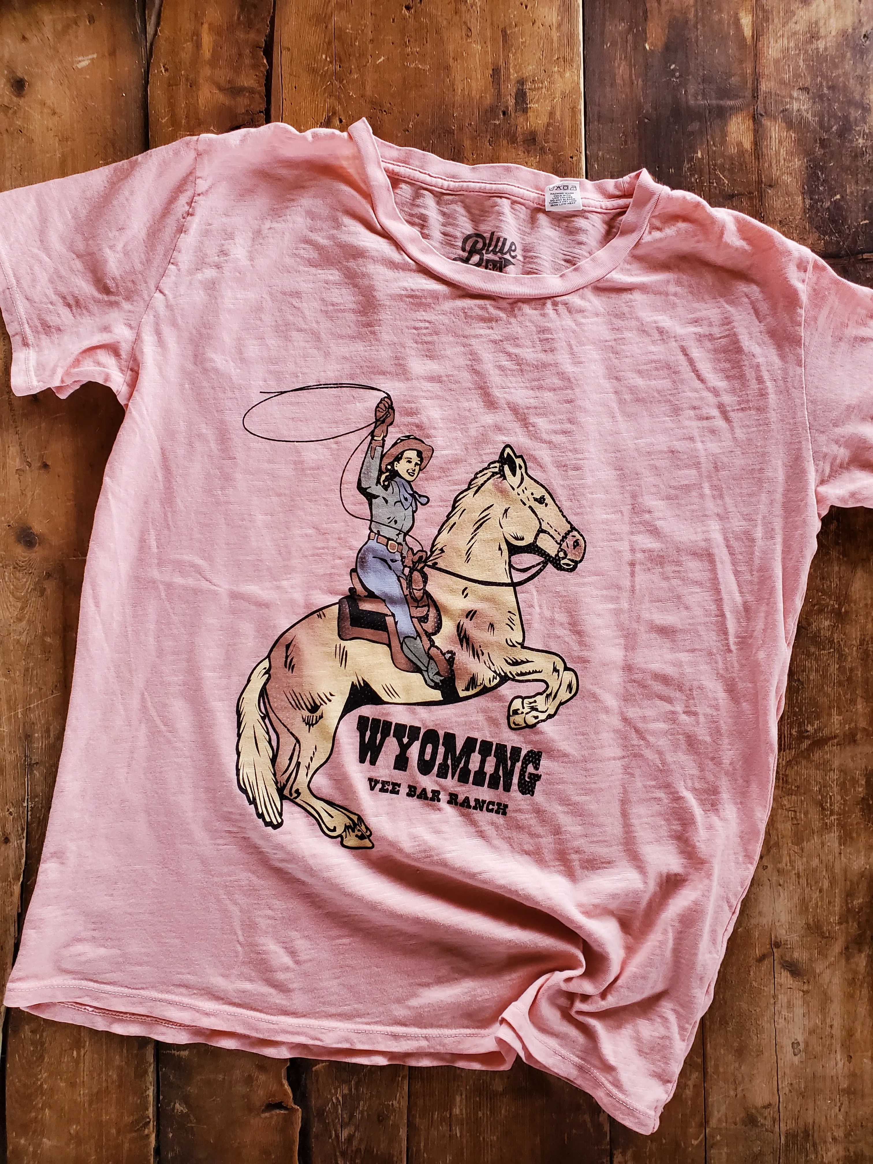 Jump Around Horse Cowgirl Tee