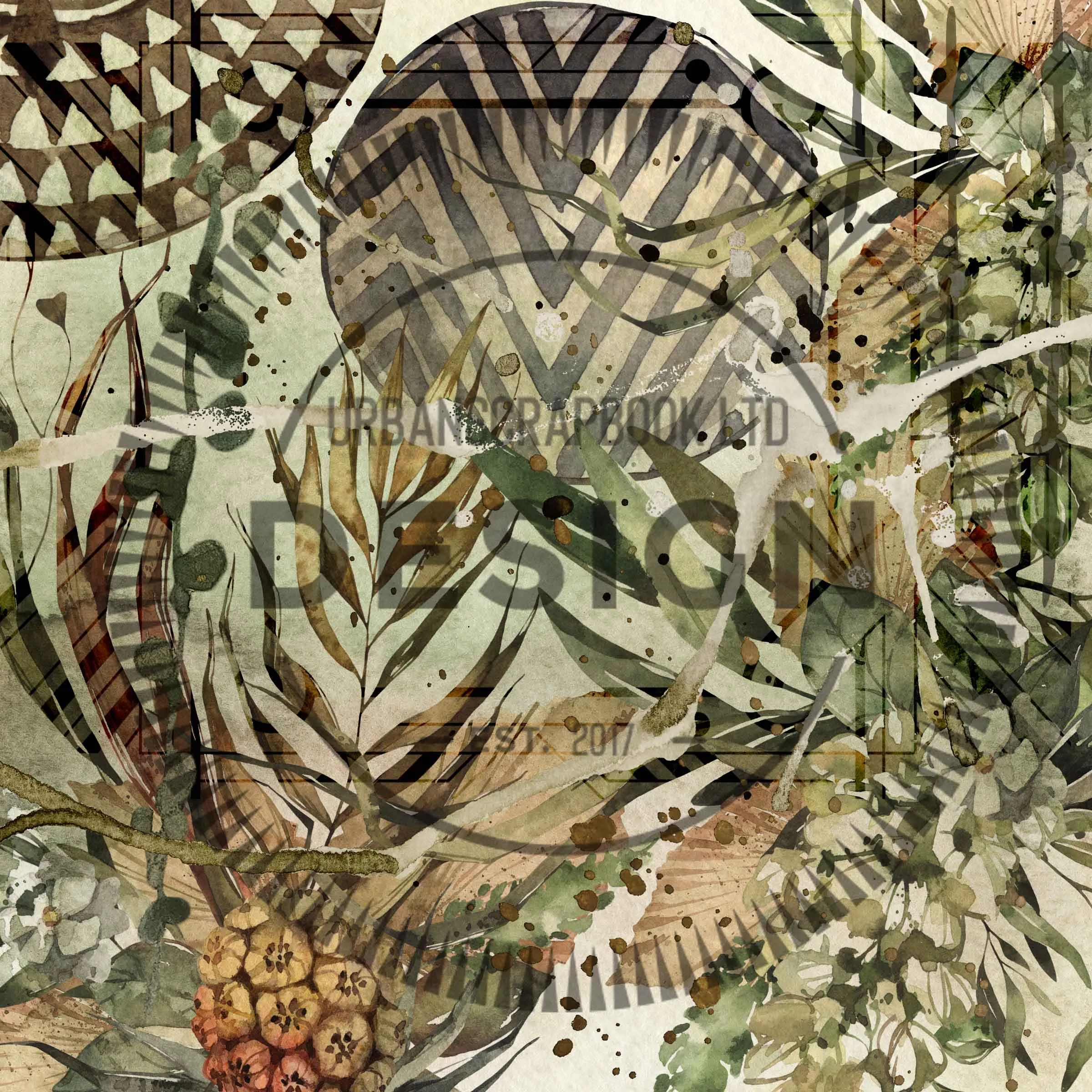 Jungle Backgrounds 8x8 - DIGITAL