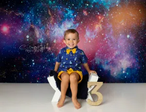 Kate Children Colorful Galaxy Outer Space Backdrop for Photography