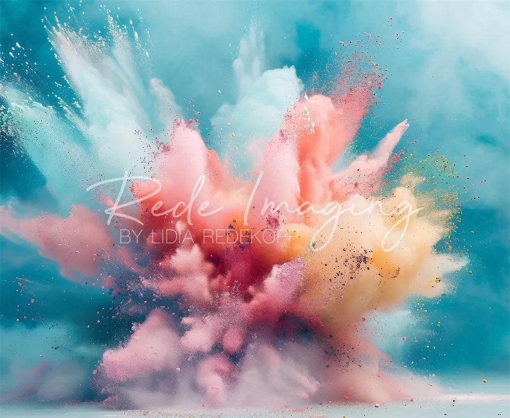 Kate Colorful Powder Explosion Backdrop Designed by Lidia Redekopp