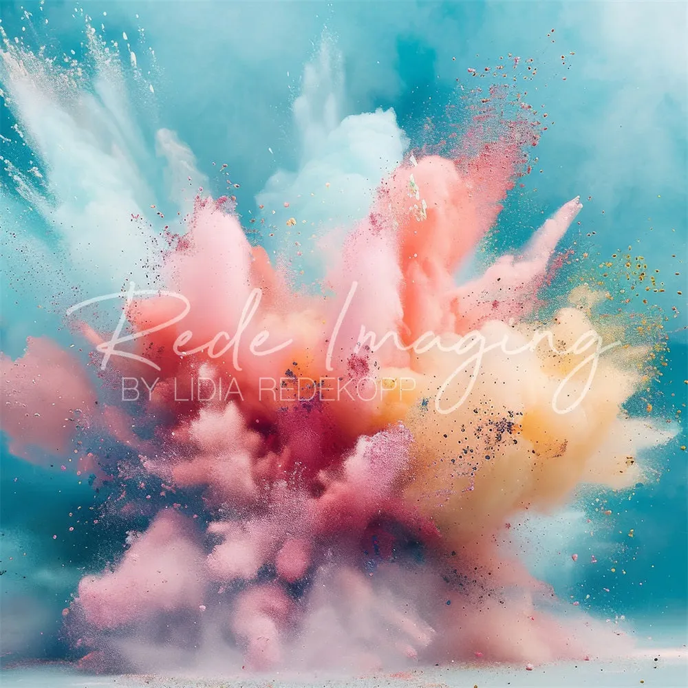 Kate Colorful Powder Explosion Backdrop Designed by Lidia Redekopp