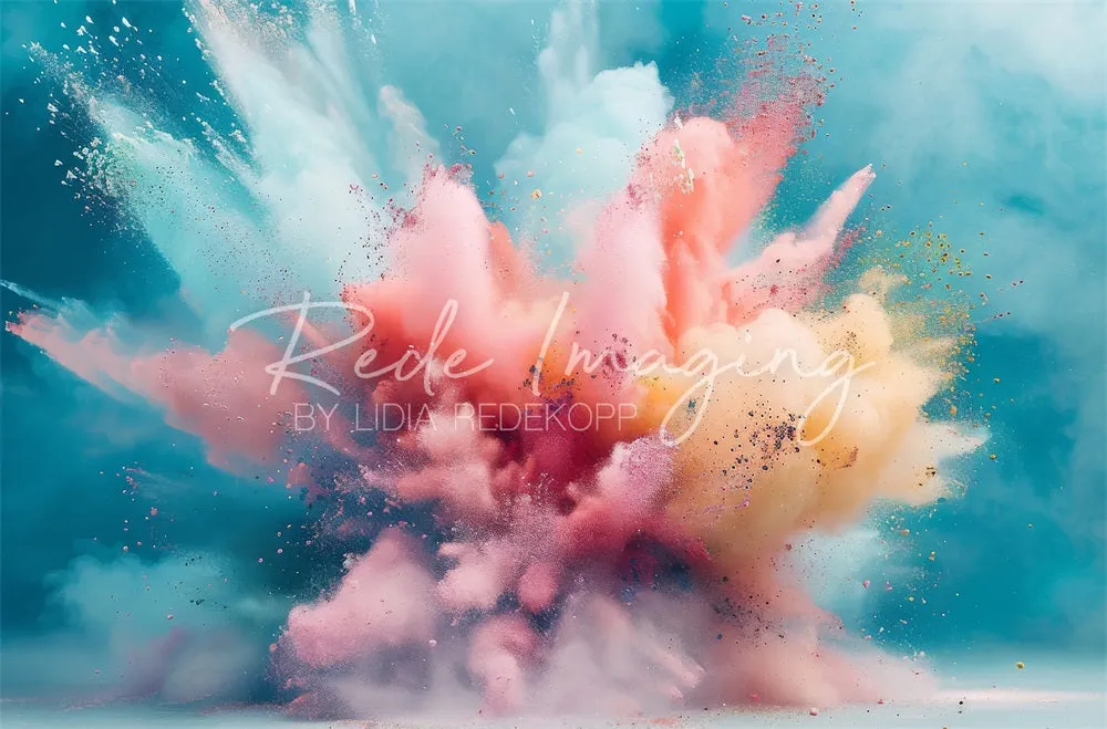 Kate Colorful Powder Explosion Backdrop Designed by Lidia Redekopp