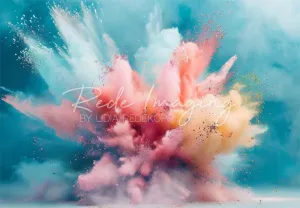 Kate Colorful Powder Explosion Backdrop Designed by Lidia Redekopp