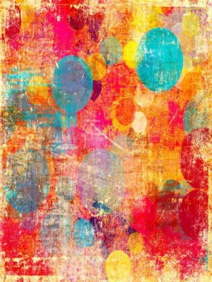 Kate Colorful Red Graffiti Painting Backdrop RetroTexture Photo Background