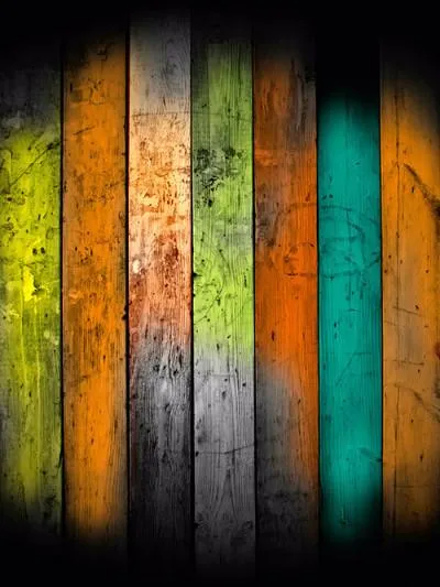 Kate Dark Colorful Wood Pattern Backdrop For Children Photo