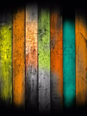 Kate Dark Colorful Wood Pattern Backdrop For Children Photo
